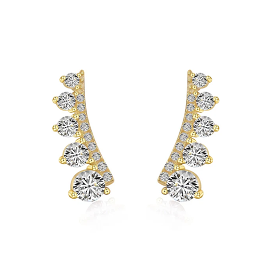 Earrings CikOrefice Gioielli Woman in Silver Cubic Zirconia EHRWG01 - EHRWG01
